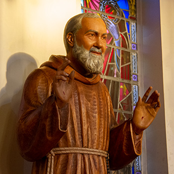 St Anthony's :: Capuchin Friary Catholic Church :: Hawthorn :: Padre Pio